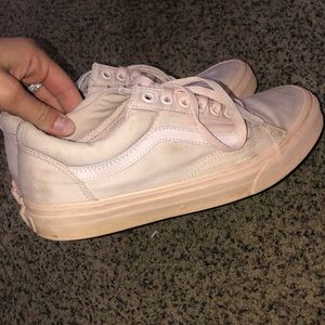 light pink vans